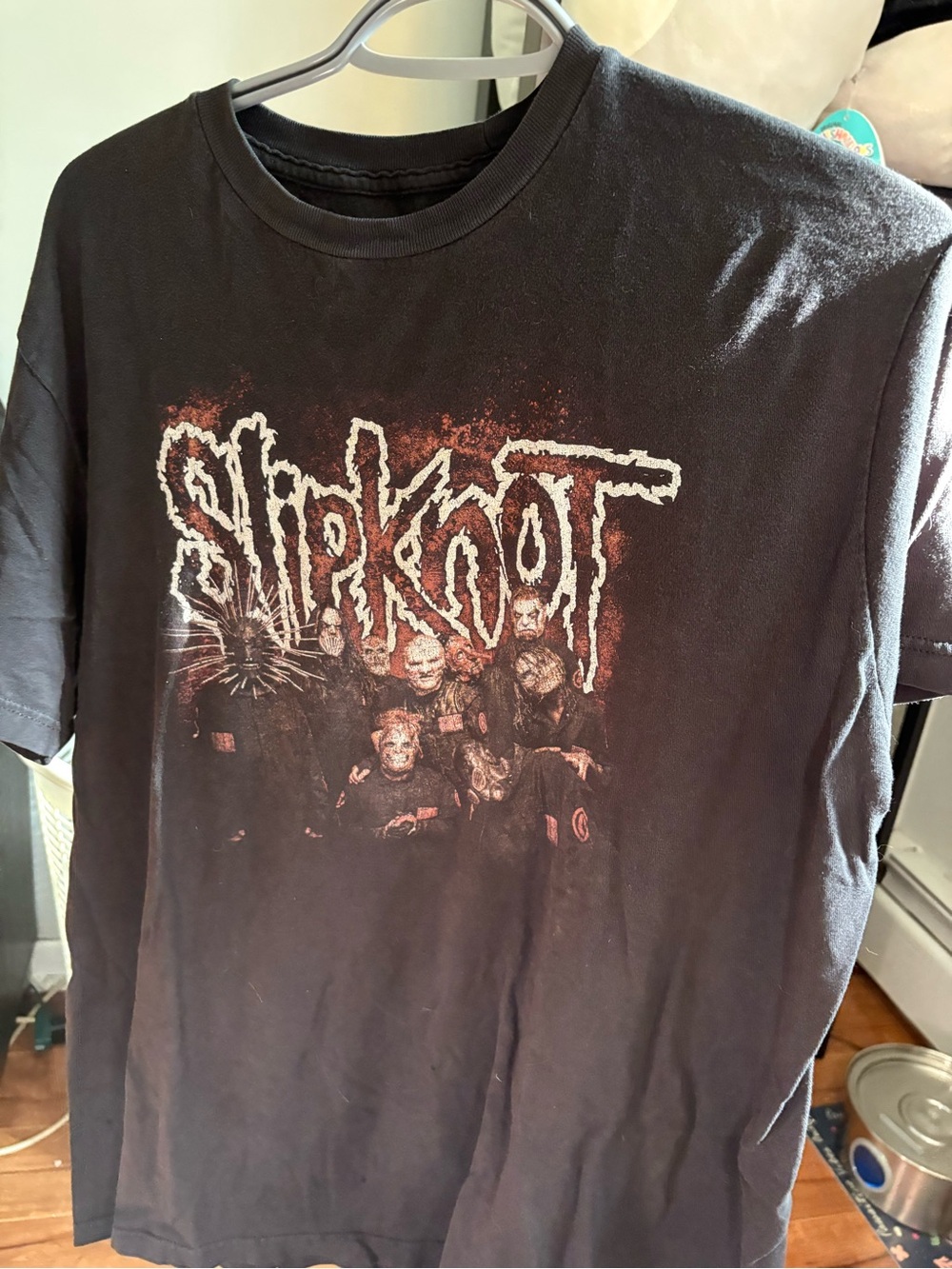 Slipknot Black Graphic Short Sleeve Band Tee